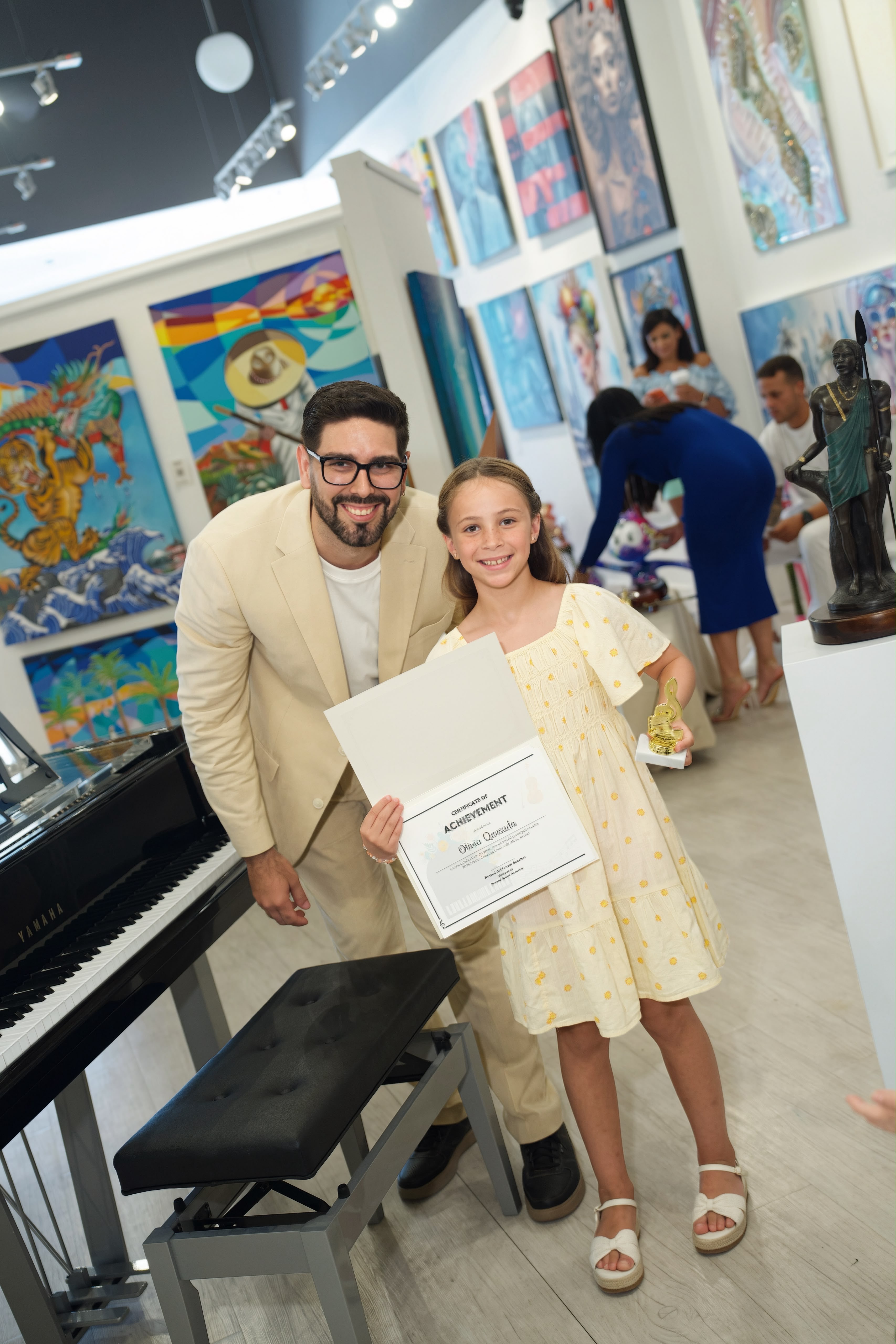 Recital ceremony